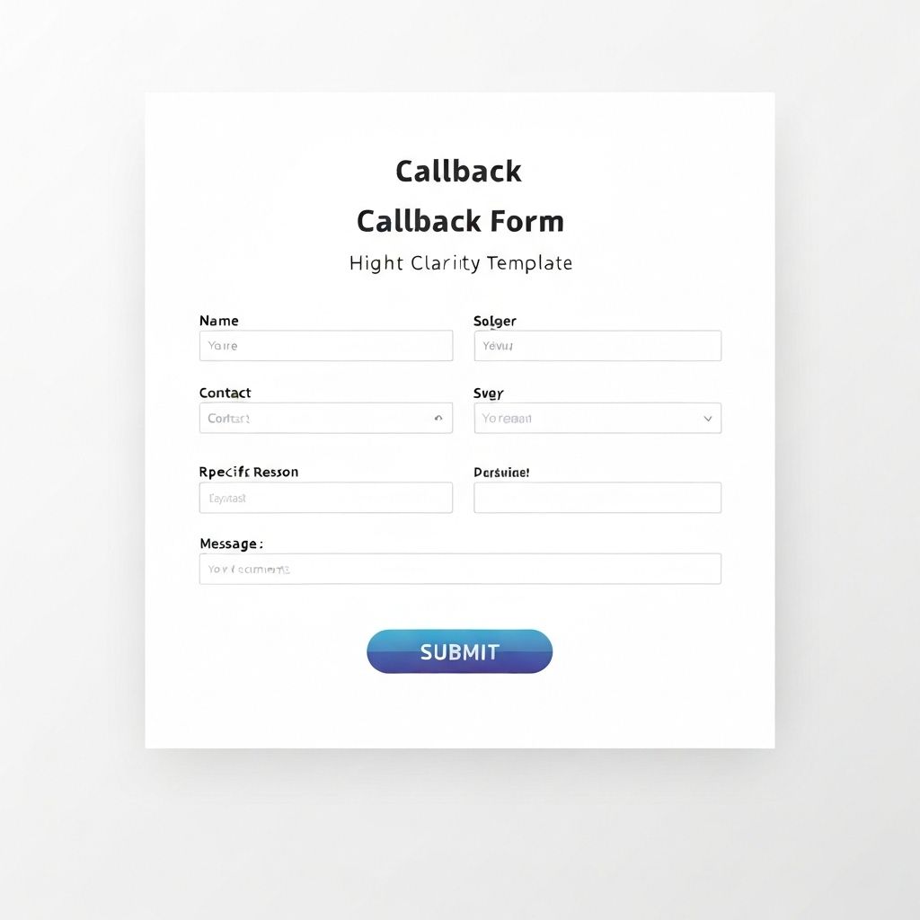 Callback Form